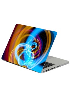 Light Lines Colorful Printed Laptop Sleeve Multicolor