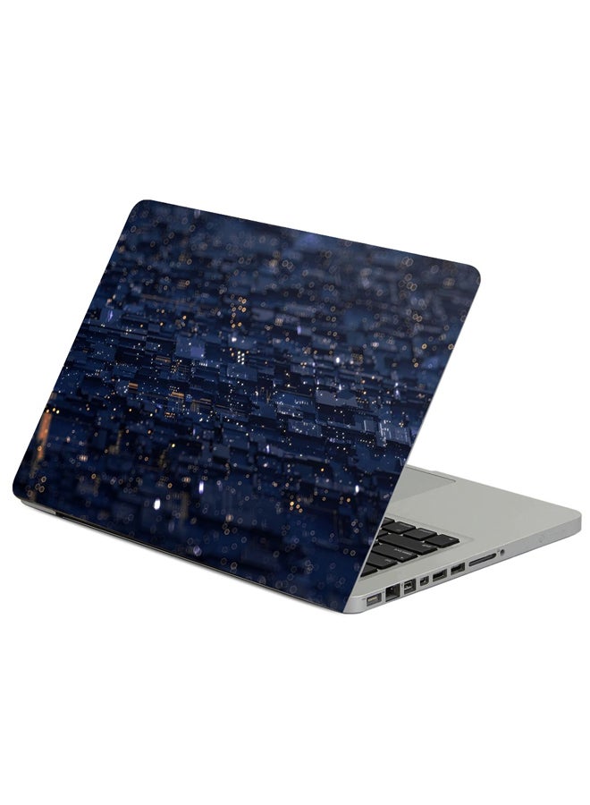 حافظة لابتوب بطبعة نقاط مضيئة متعدد الألوان