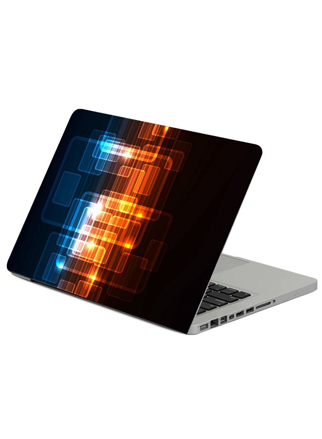 Fast Print - Abstraction Light Line Printed Laptop Sleeve Multicolor - Image 1