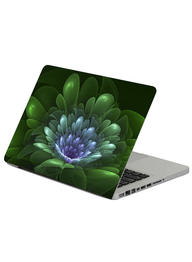 Fast Print Flower Petals Scales Printed Laptop Sleeve Multicolor 