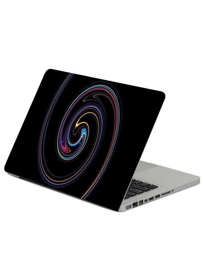 Fast Print - Spiral Twisted Multicolored Printed Laptop Sleeve Multicolor - Image 1