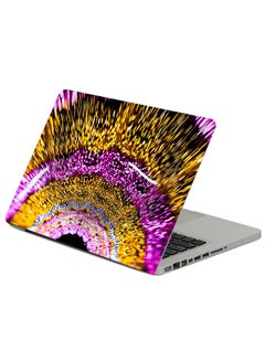 Shine Purple Arches Printed Laptop Sleeve Multicolour