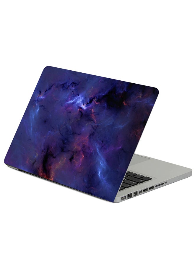Fast Print Galaxy Space Shine Printed Laptop Sleeve Multicolour