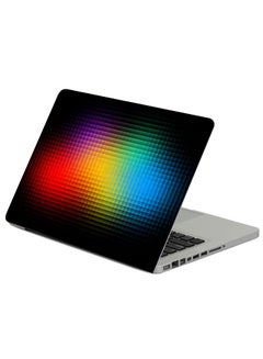 Pixels Form Colorful Printed Laptop Sleeve Multicolour