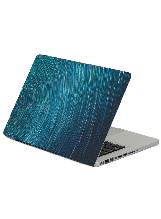 Fast Print Lines Circles Stripes Printed Laptop Sleeve Multicolour