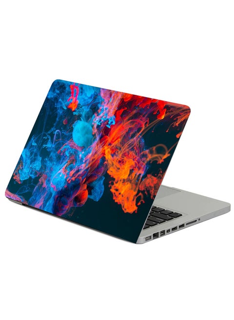 Paint Liquid Abstract Printed Laptop Sleeve Multicolour
