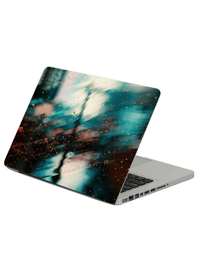 فاست برينت حافظة لابتوب بطبعة صورة ضبابية متعدد الألوان