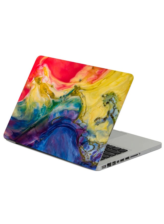 Fast Print Paint Stains Colorful Printed Laptop Sleeve Multicolour 
