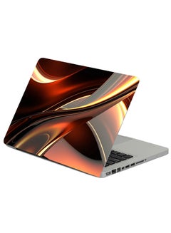 Line Light Background Printed Laptop Sleeve Multicolour