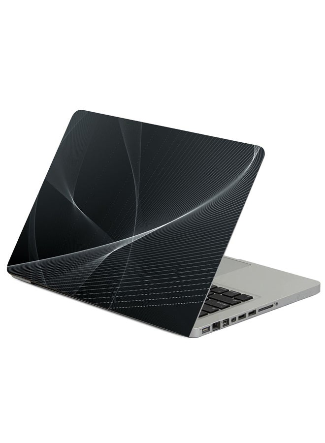 Fast Print Lines Stripes Blurred Printed Laptop Sleeve Multicolour