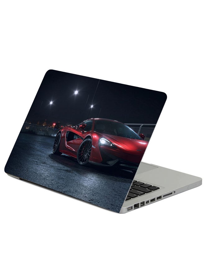 فاست برينت حافظة لابتوب بطبعة سيارة مكلارين 570S متعدد الألوان