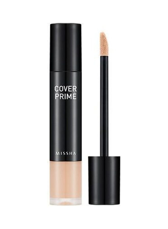 ميشا خافي عيوب البشرة السائل كوفر برايم بعامل حماية من الشمس 30 وحماية معتدلة من أشعة فوق البنفسجية فانيليا - Image 1