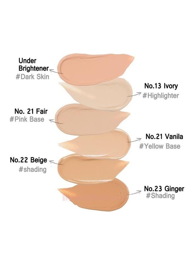 ميشا خافي عيوب البشرة السائل كوفر برايم بعامل حماية من الشمس 30 وحماية معتدلة من أشعة فوق البنفسجية فانيليا - Image 2