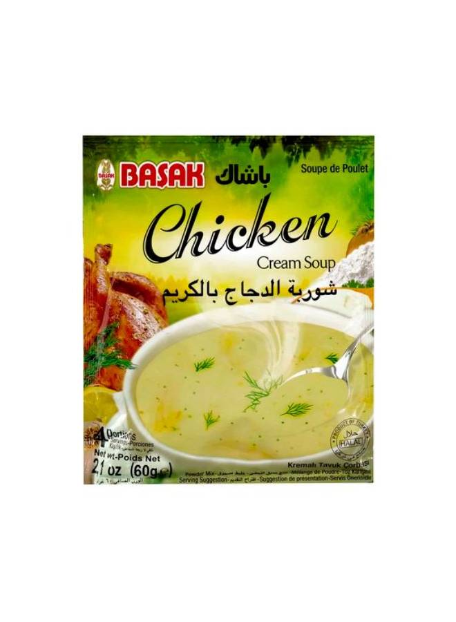 باشاك شوربة كريمة الدجاج 60جرام 