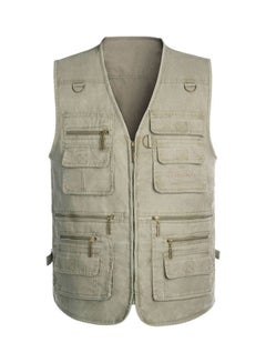 Multi Pocket Jacket Khaki