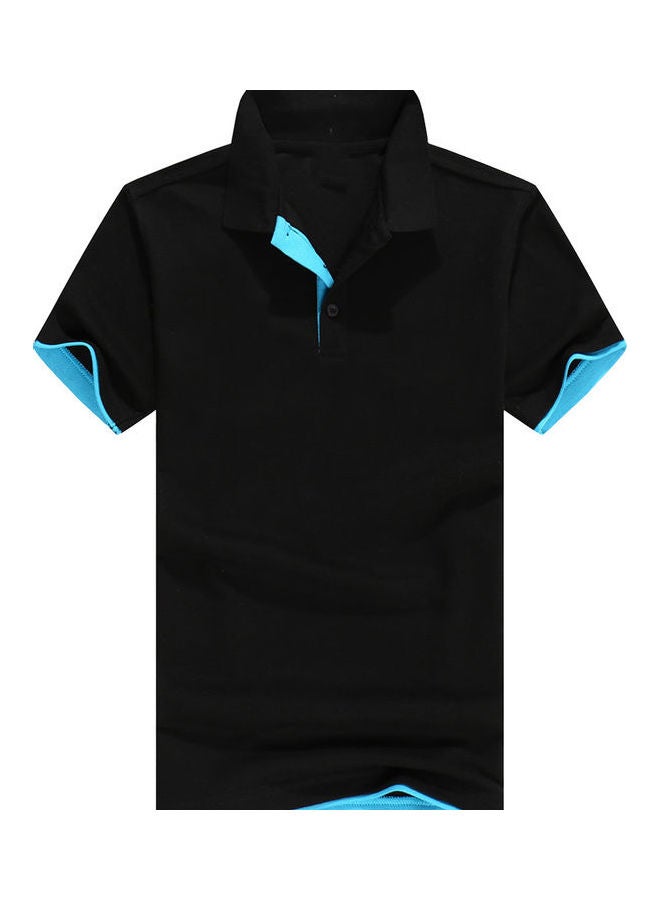 Colourblock T-Shirt Black