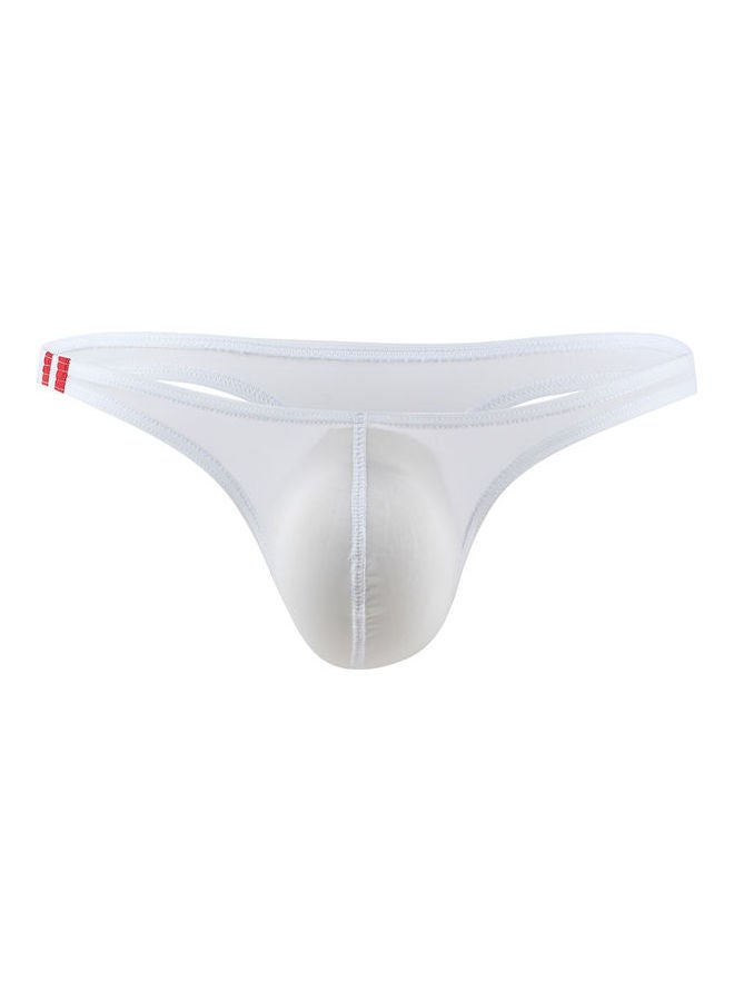 Generic - U-Convex T-Back Thong Briefs White - Image 1