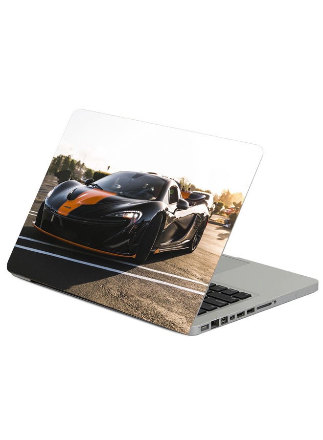 حافظة لابتوب بطبعة سيارة مكلارين P1 الرياضية متعدد الألوان