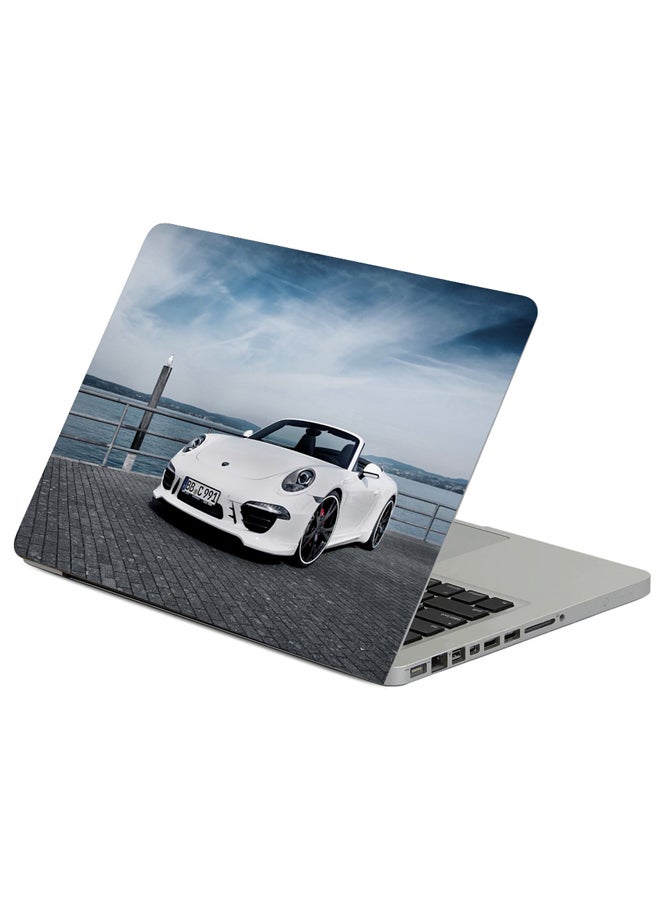 Porsche 911 Carrera S Printed Laptop Sleeve Multicolor