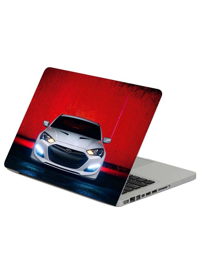Hyundai Genesis Tuning Front View Printed Laptop Sleeve Multicolor