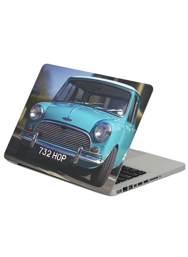 Fast Print Cooper Mini Austin Printed Laptop Sleeve Multicolor 