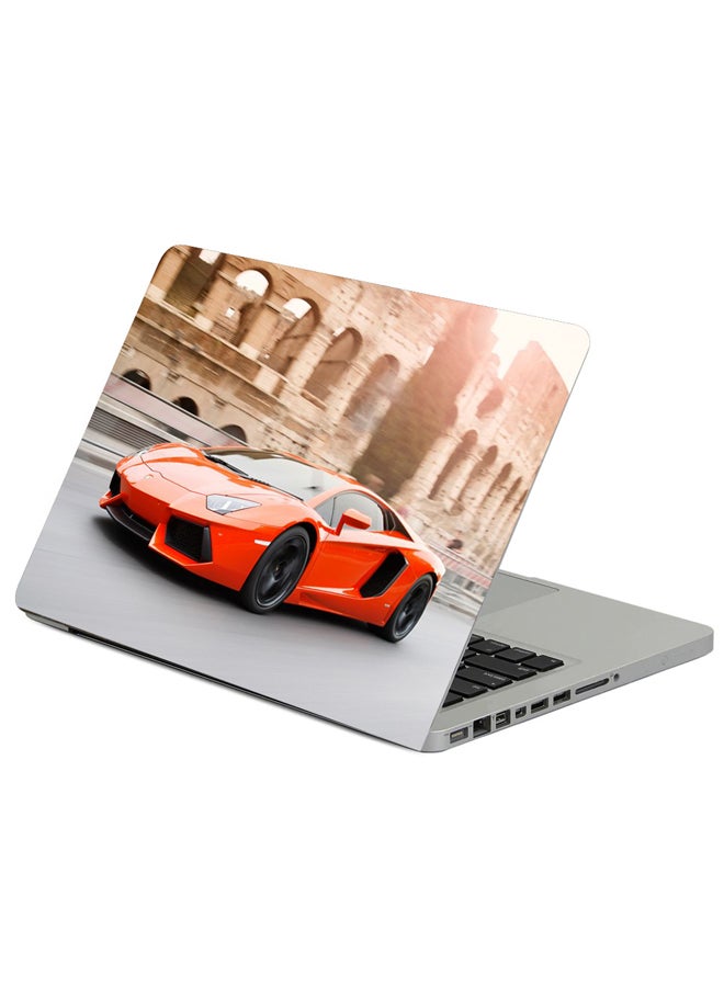 Lamborghini Aventador Lp 700-4 Printed Laptop Sleeve Multicolor