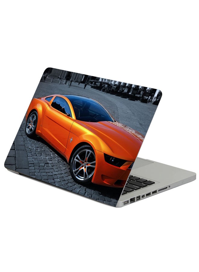 Ford Mustang Movement Printed Laptop Sleeve Multicolor