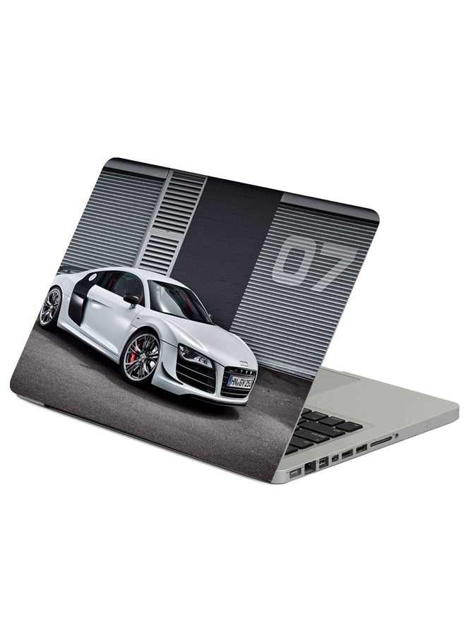 Audi R8 Gt Printed Laptop Sleeve Multicolour