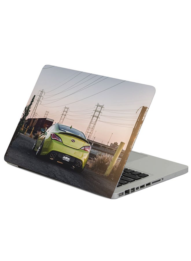 Fast Print Hyundai Genesis Stance Printed Laptop Sleeve Multicolour