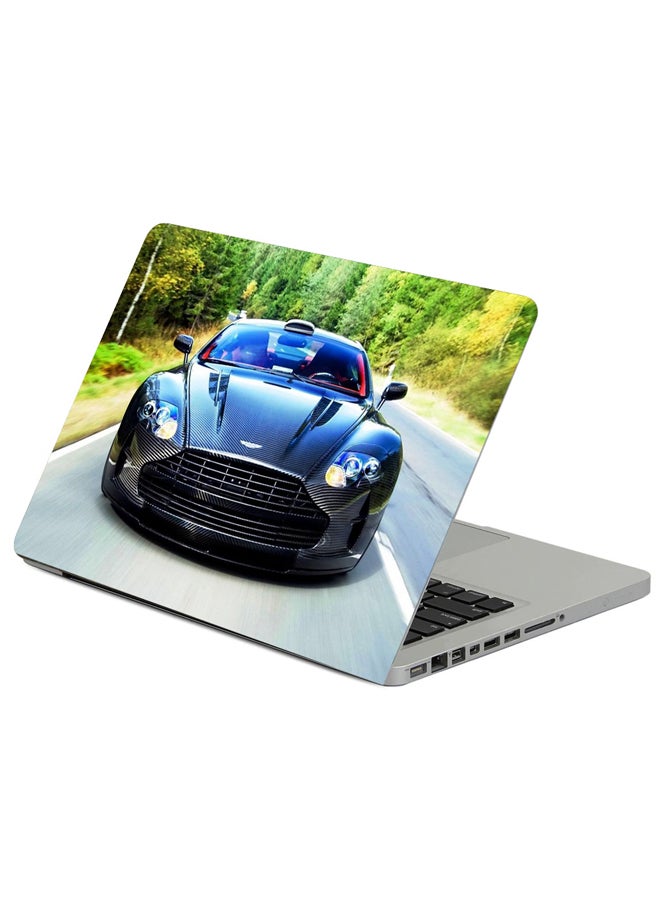 Fast Print - Aston Martin Vanquish 2015 Printed Laptop Sleeve Multicolour - Image 1