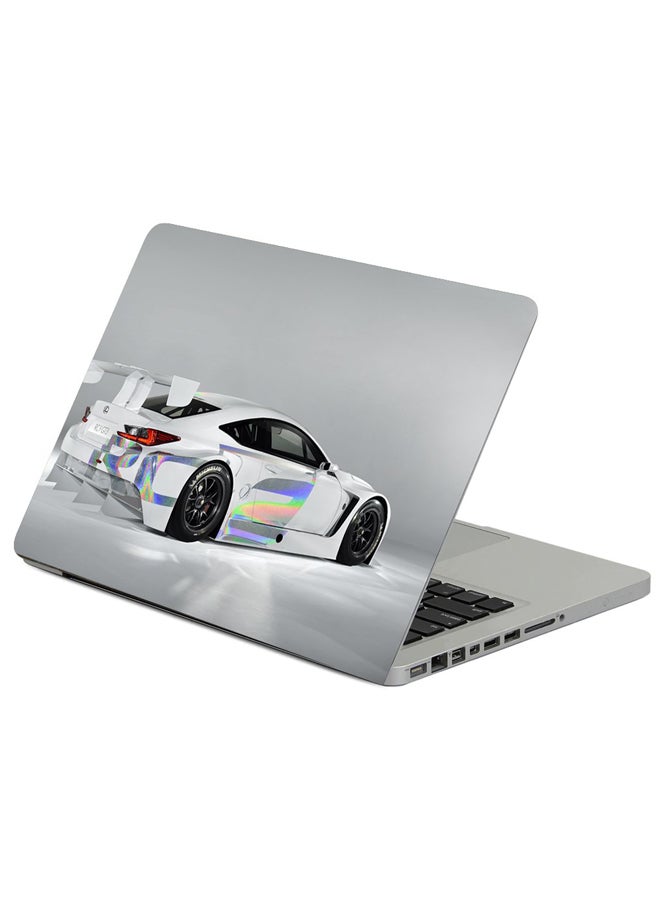 Fast Print Lexus Rc-F Gt3 Printed Laptop Sticker Multicolour
