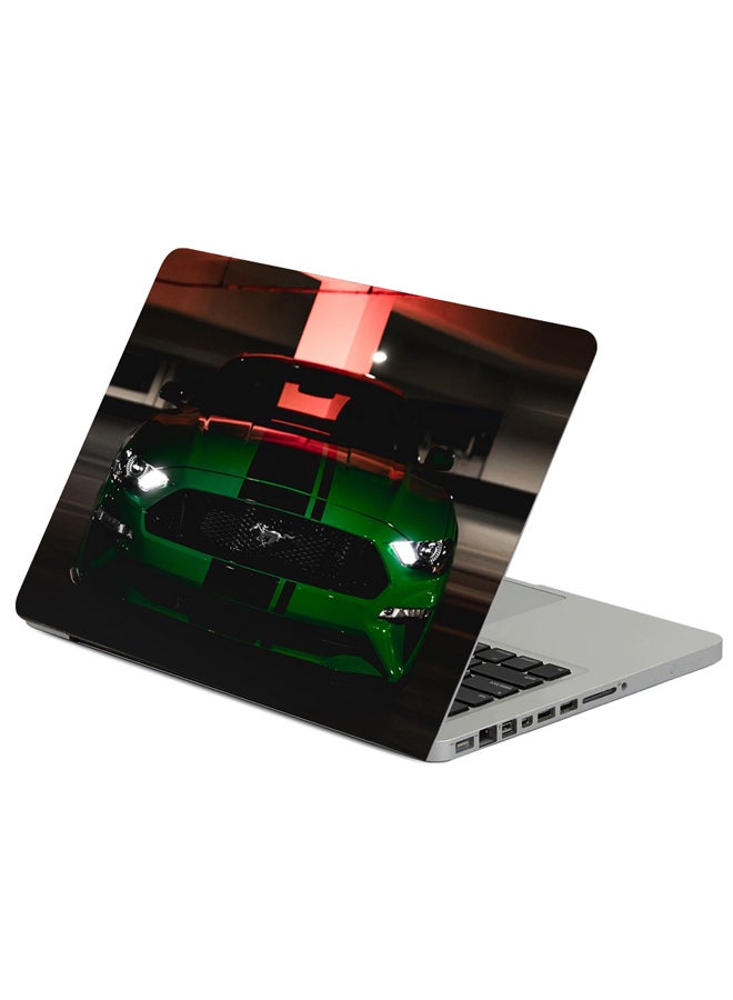 فاست برينت حافظة حاسوب محمول مطبوع عليها سيارة فورد موستانغ متعدد الألوان