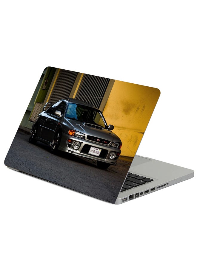 حافظة لابتوب بطبعة سيارة سوبارو امبريزا آر إس متعدد الألوان