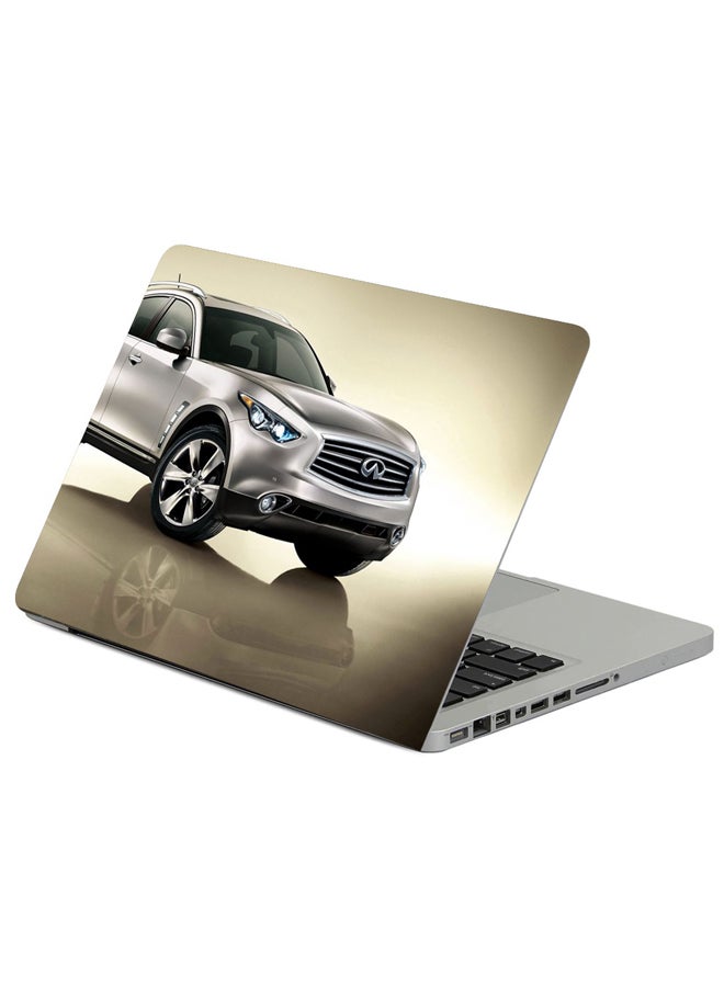 Fast Print Infiniti Fx35 Wheels Printed Laptop Sleeve Multicolour