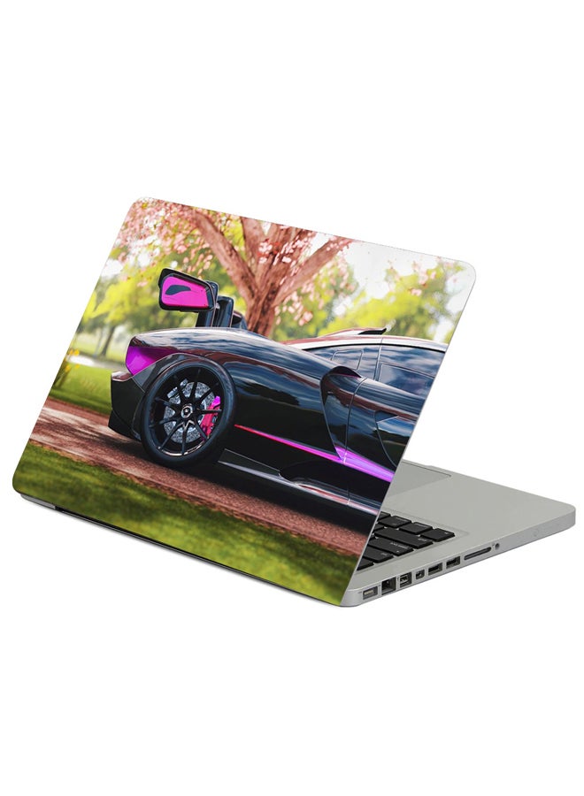 Fast Print Mclaren Senna Mclaren Side View Printed Laptop Sleeve Multicolour 