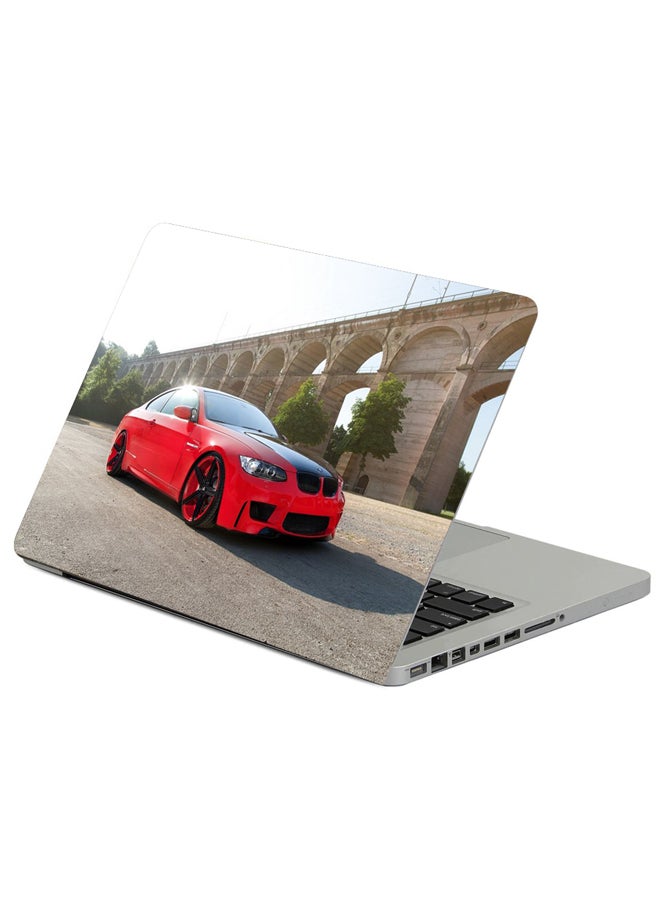 Fast Print Wheels E92 Bmw Printed Laptop Sleeve Multicolor