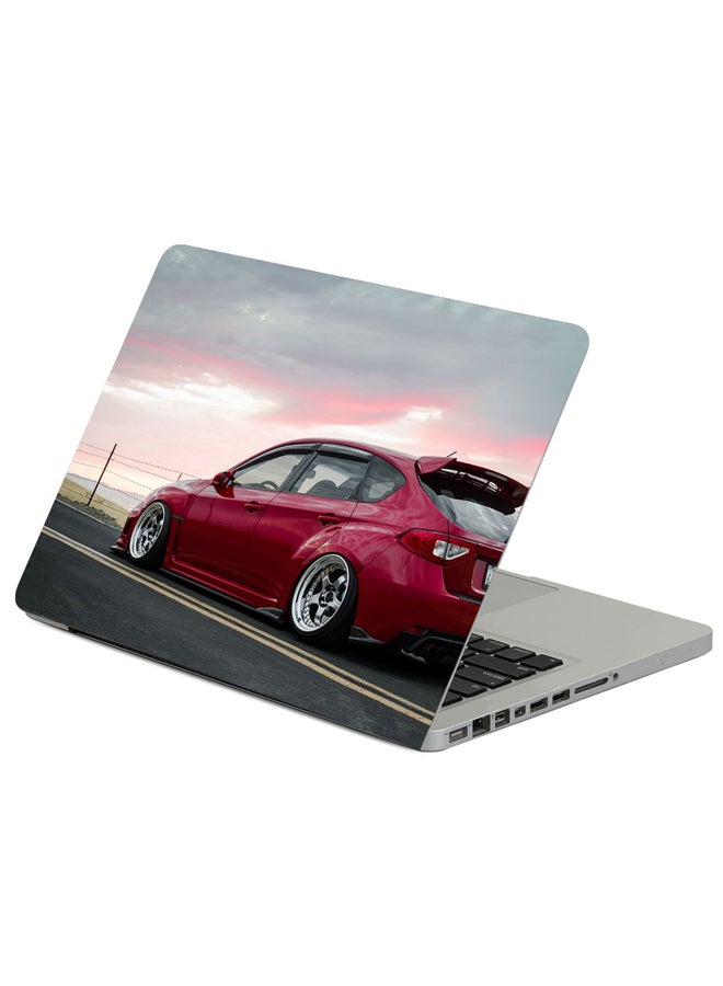حافظة لابتوب بطبعة سيارة سوبارو إمبريزا Wrx متعدد الألوان