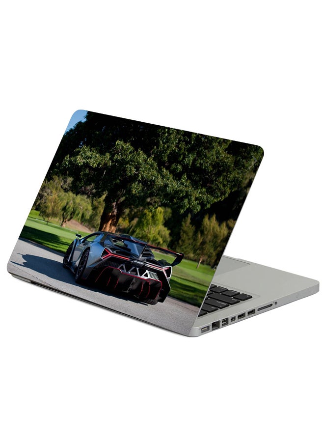 حافظة لابتوب بطبعة سيارة لامبورغيني فينينو الخارقة متعدد الألوان