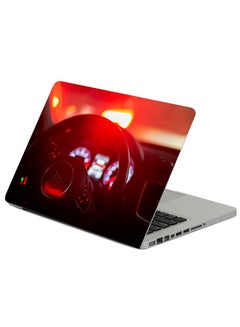 Fast Print Audi Car Steering Wheel Printed Laptop Sleeve Multicolour 
