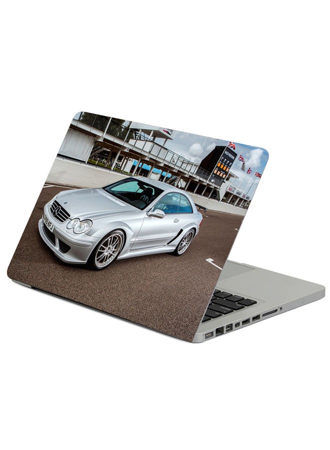 فاست برينت حافظة لابتوب بطبعة سيارة مرسيدس بنز طراز Amg Clk متعدد الألوان