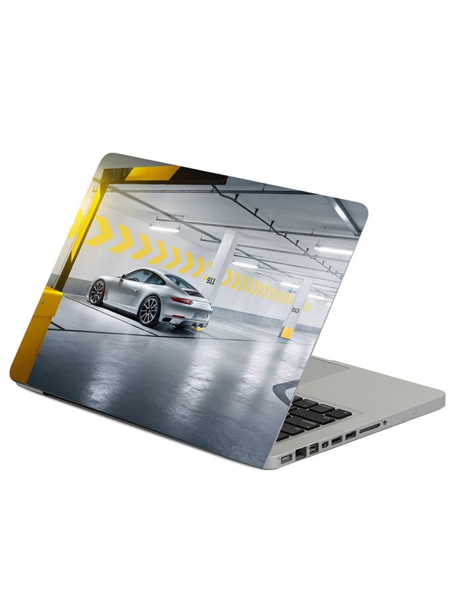 Fast Print Porsche 911 Carrera S Printed Laptop Sleeve Multicolour