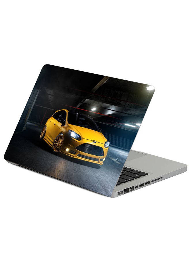 Ford Focus Front View Printed Laptop Sleeve Multicolour