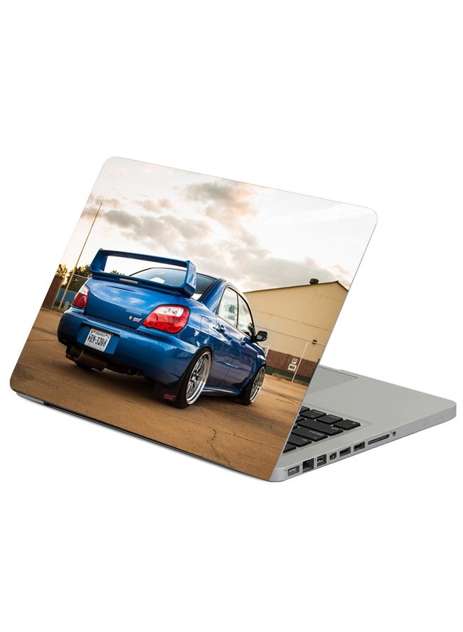 Subaru Impreza Wrx Printed Laptop Sleeve Multicolour