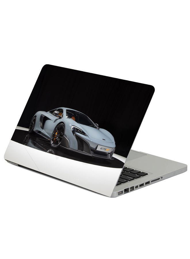 حافظة لابتوب مزينة بطبعة سيارة ماكلارين 675Lt Uk-Spec متعدد الألوان