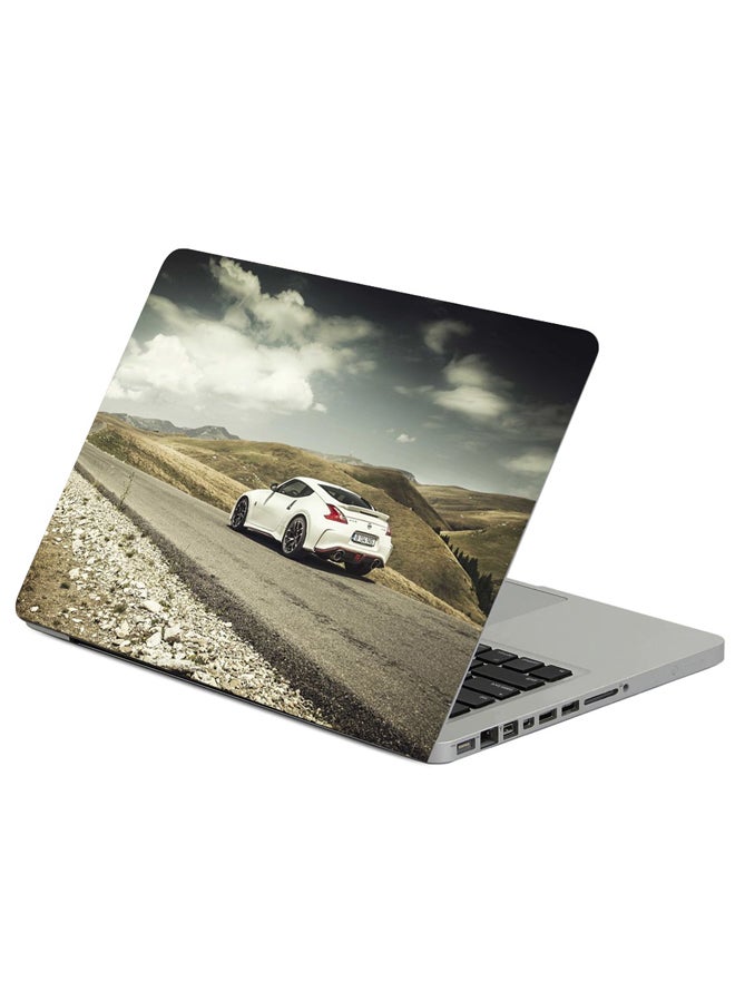 Fast Print Nissan 370Z Road Printed Laptop Sleeve Multicolour