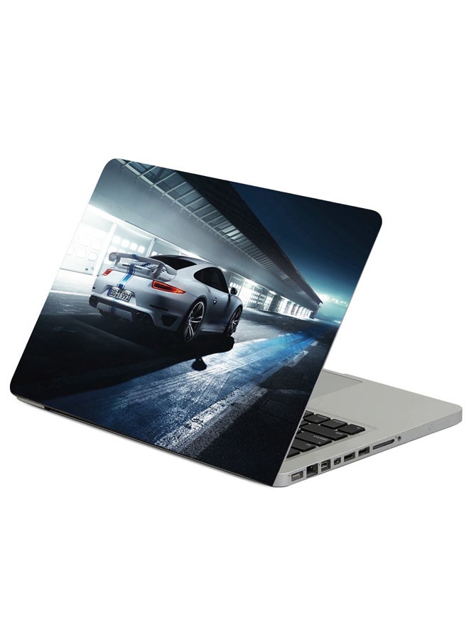 Fast Print Porsche 911 Turbo Printed Laptop Sleeve Multicolour