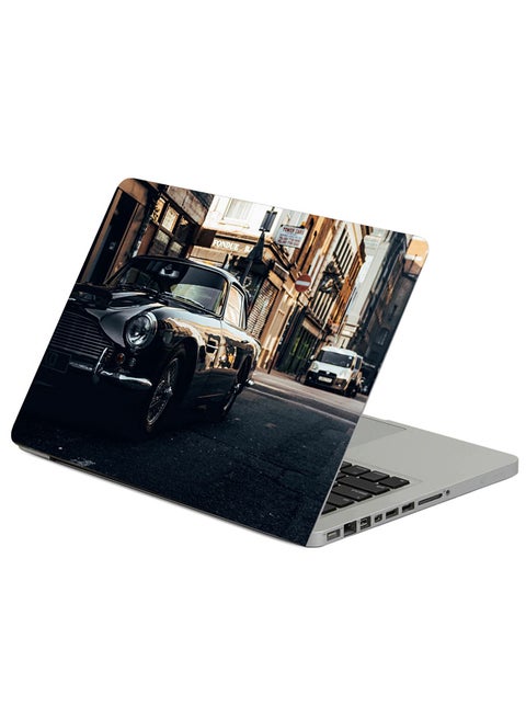 Machine Lights Retro Printed Laptop Sleeve Multicolour