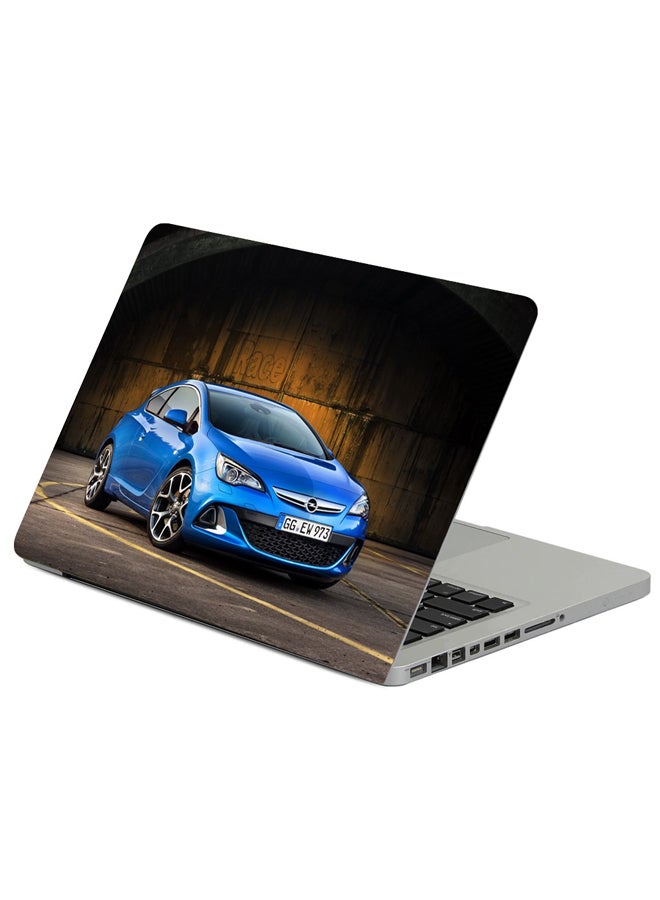 Fast Print Opel Astra Side View Printed Laptop Sleeve Multicolor