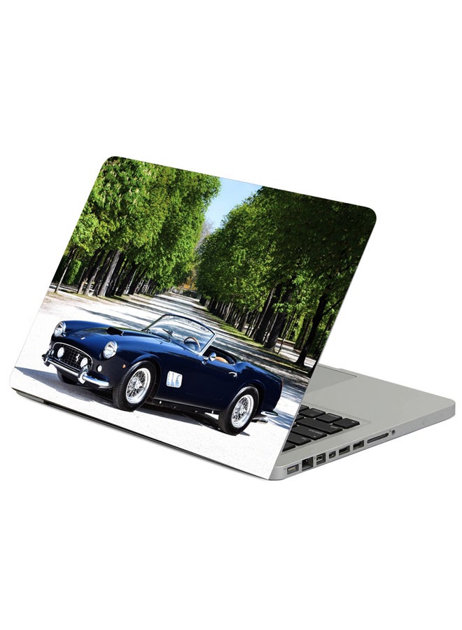 حافظة لابتوب بطبعة سيارة فيراري 250 Gt سوداء متعدد الألوان