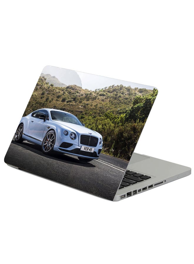 Fast Print Bentley Continental Gt Printed Laptop Sleeve Multicolor